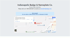 Desktop Screenshot of indybadge.com