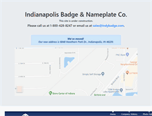 Tablet Screenshot of indybadge.com